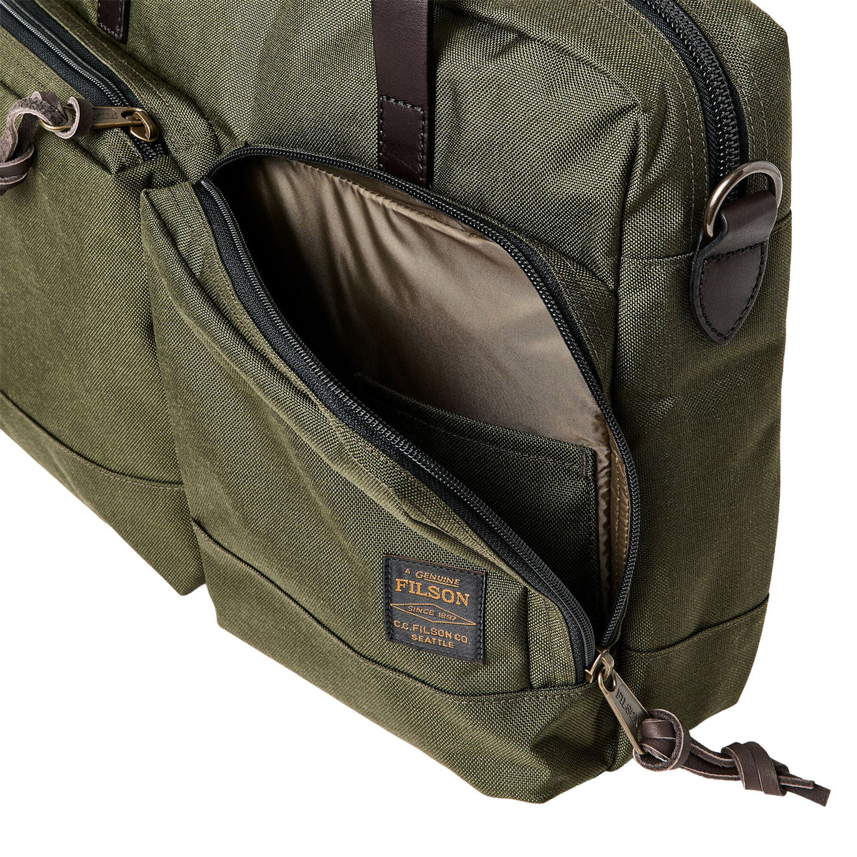 Dryden Briefcase Filson FMBAG0081-001 Briefcases 14L / Black