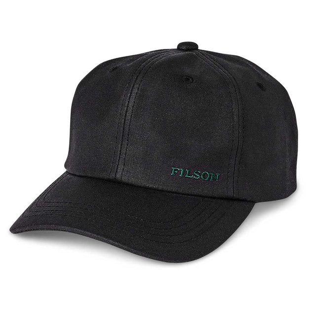 Oil Tin Low-Profile Cap Filson FMACC0145-001 Caps & Hats One Size / Black