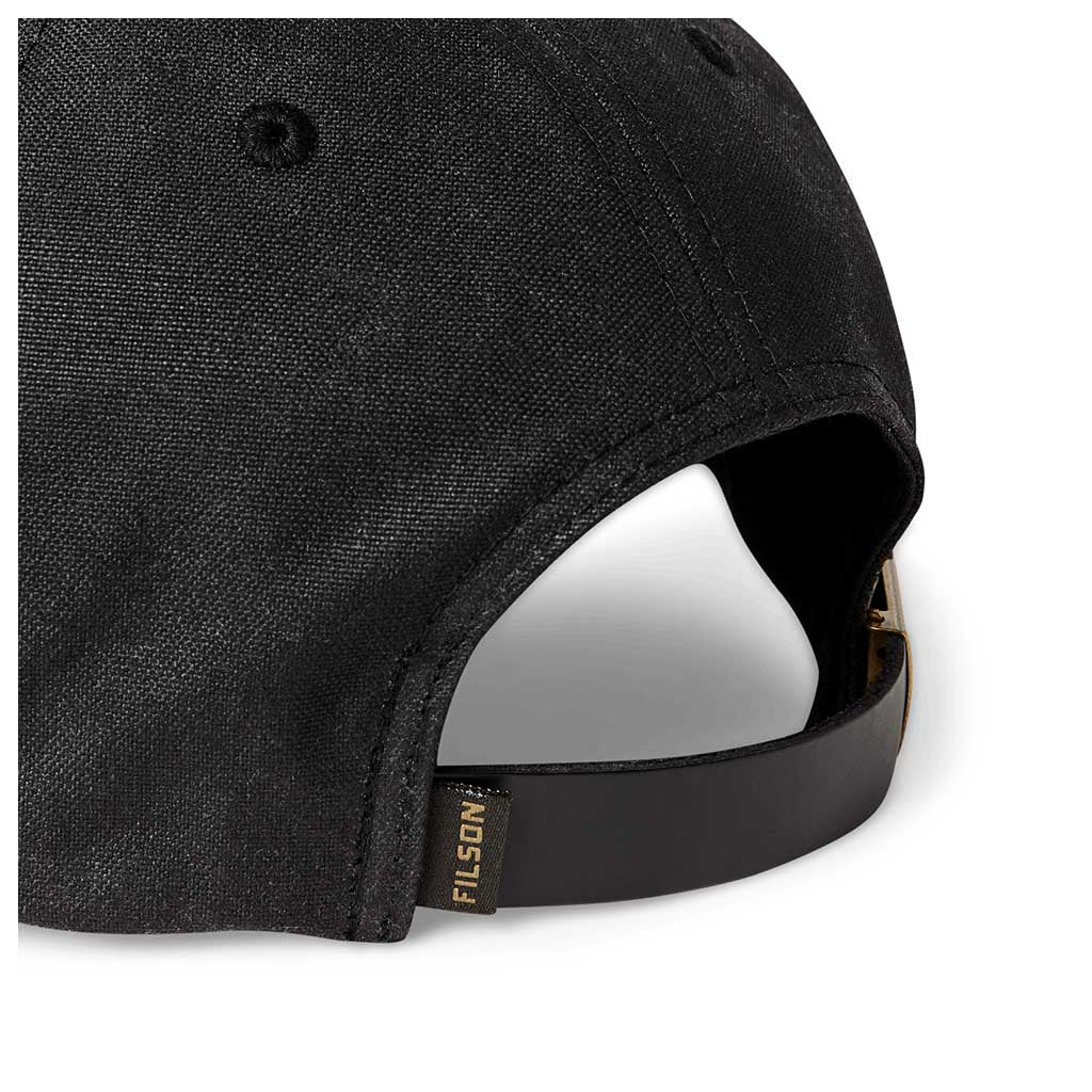 Oil Tin Low-Profile Cap Filson FMACC0145-001 Caps & Hats One Size / Black