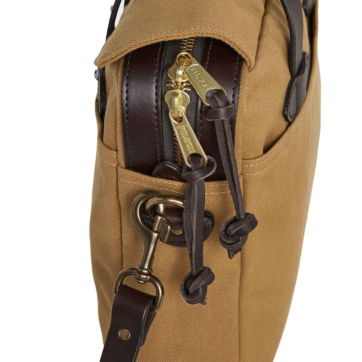 Rugged Twill Original Briefcase Filson 11070256-TN Briefcases 13 L / Tan