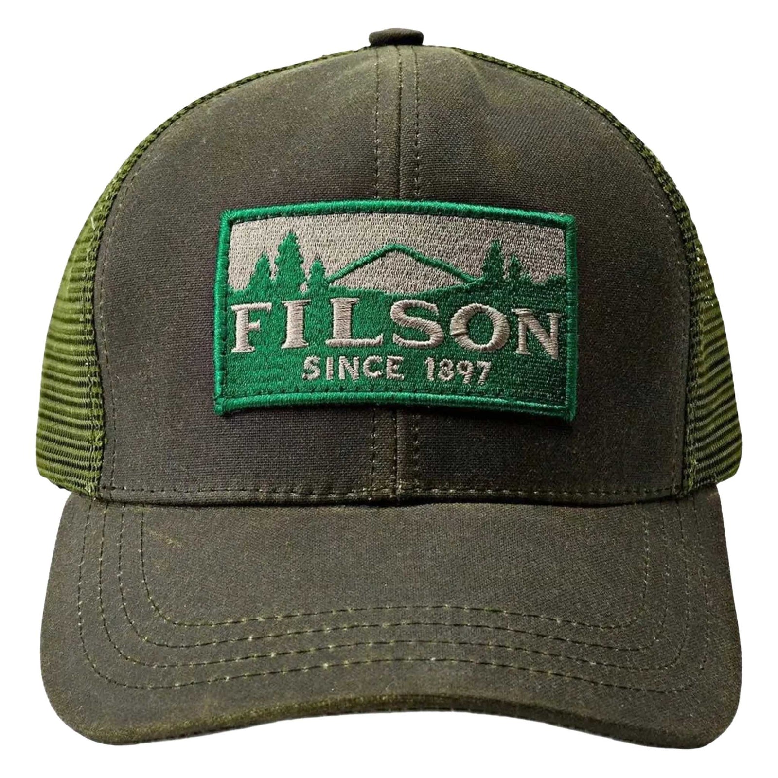 Scenic Waxed Logger Mesh Cap
