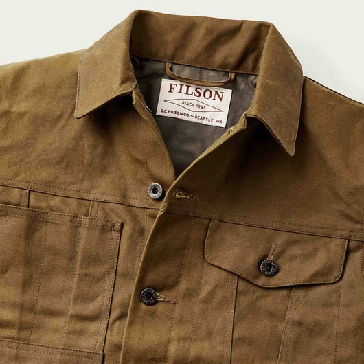 ジャケット・アウター usa FILSON wax cotton short hunting Filson Short Lined Cruiser - 1st - 11010762 MADE IN USA Tin