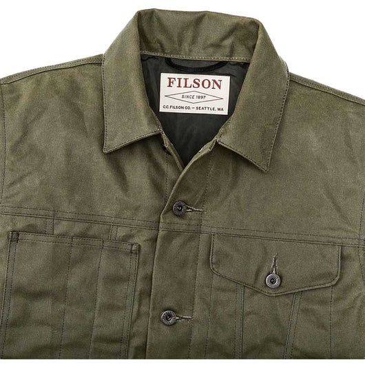 ジャケット・アウター usa FILSON wax cotton short hunting Filson Short Lined Cruiser - 1st - 11010762 MADE IN USA Tin