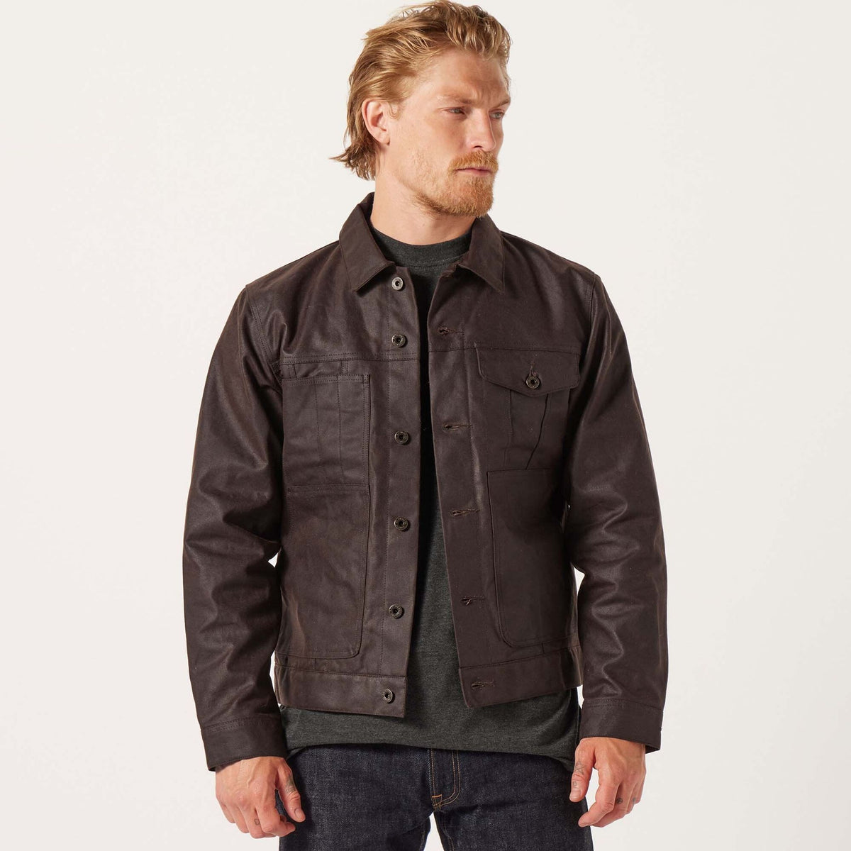 Tin Cloth Short Lined Cruiser Filson Men's Jackets