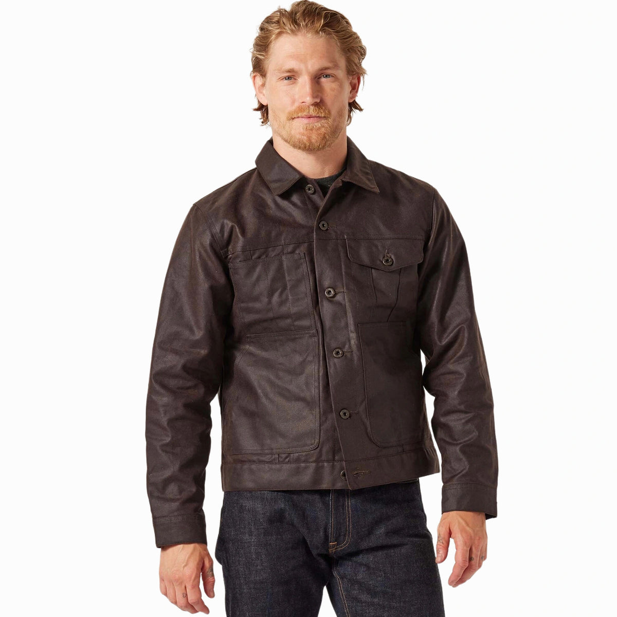 Tin Cloth Short Lined Cruiser Filson Men's Jackets