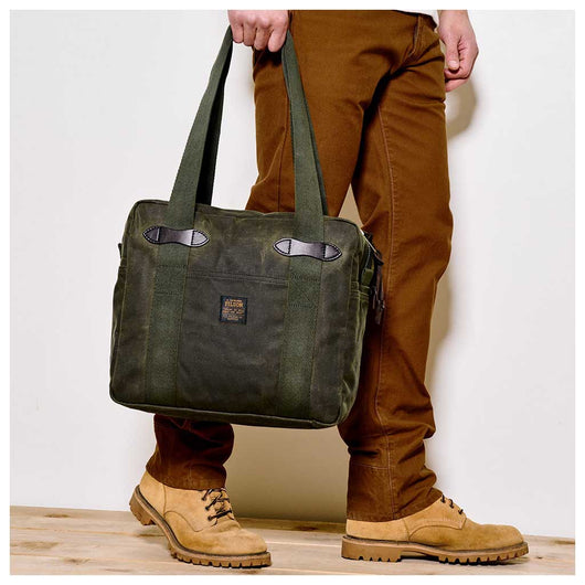 FILSON Tin Cloth Zipper Tote Bag フィルソン TIN CLOTH ZIPPER TOTE BAG / ティンクロス ジッパー トートバッグ
