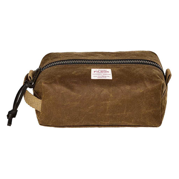 Tin Cloth Travel Kit Filson FMBAG0093-240 Washbags One Size / Dark Tan
