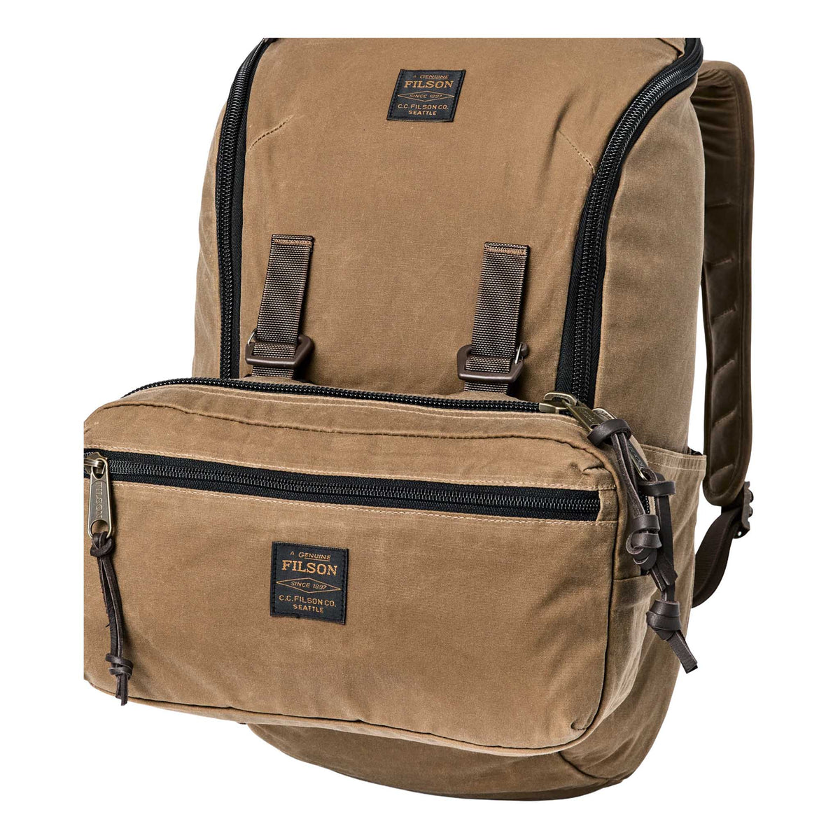 Trapper Creek 28L Backpack Filson FMBAG0111-240 Backpacks One Size / Dark Tan