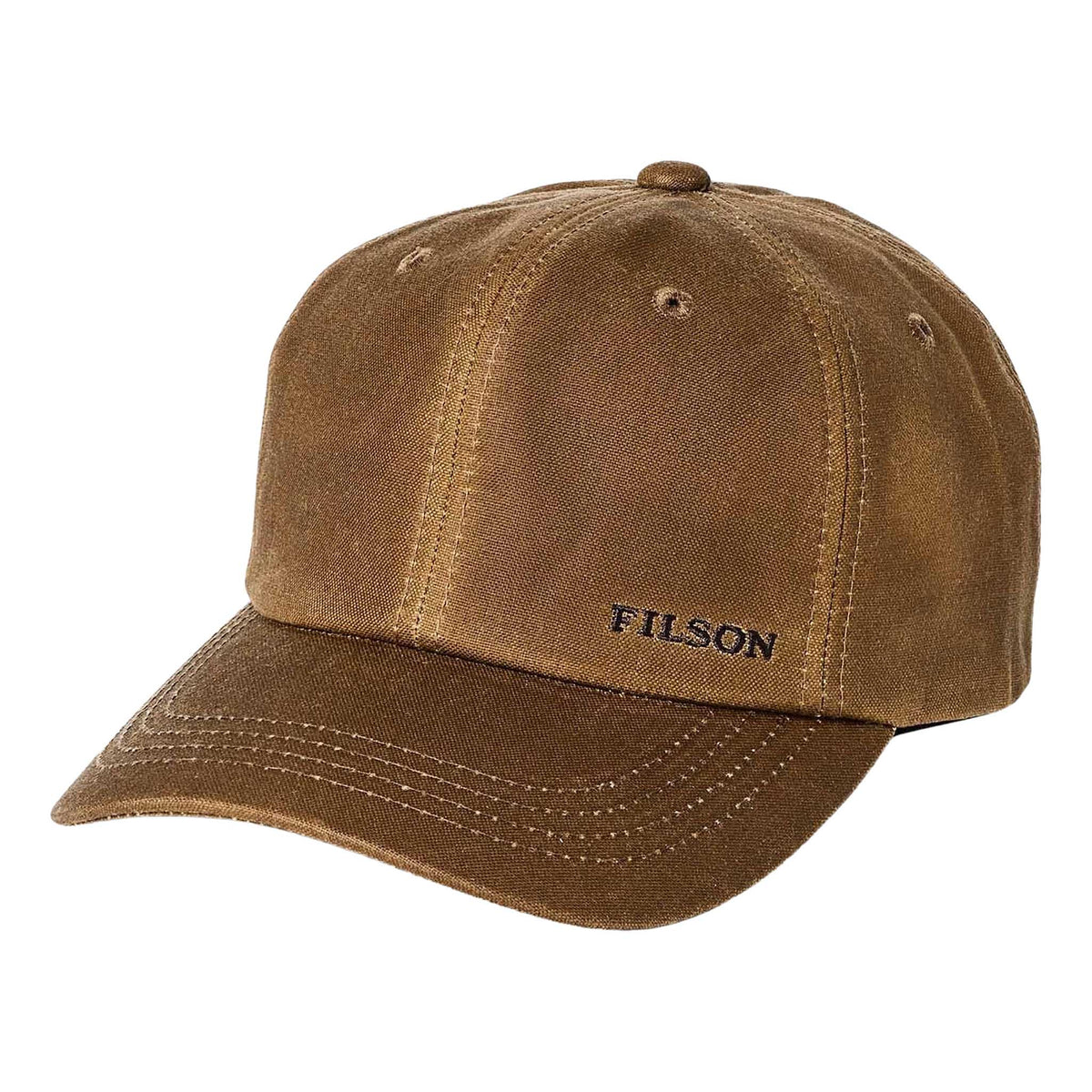 Waxed Low-Profile Logger Cap Filson FMACC0261-7178 Caps &amp; Hats One Size / Dark Tan