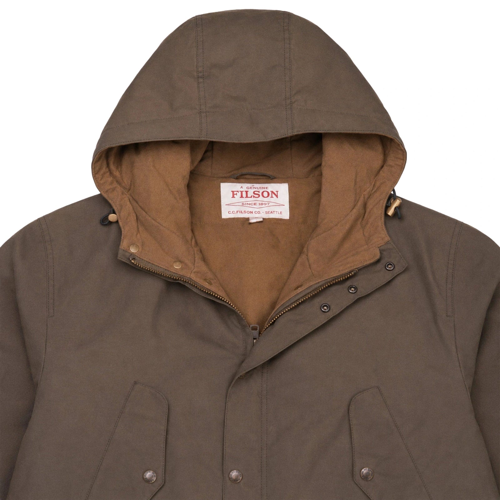 Waxed Mountain Parka | Men's Filson Men's Jackets