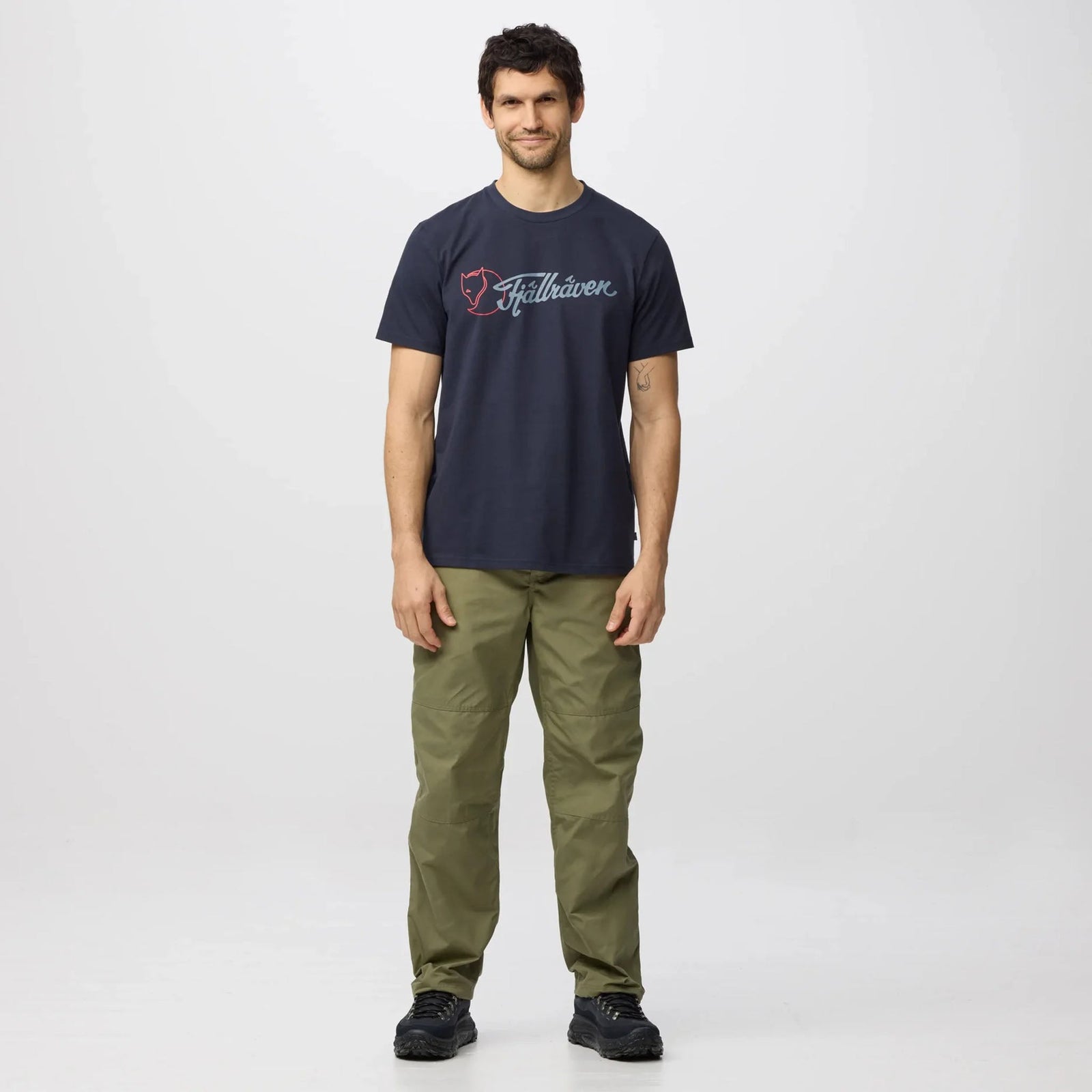 Archive Logo T-Shirt | Men's Fjällräven Men's Tees