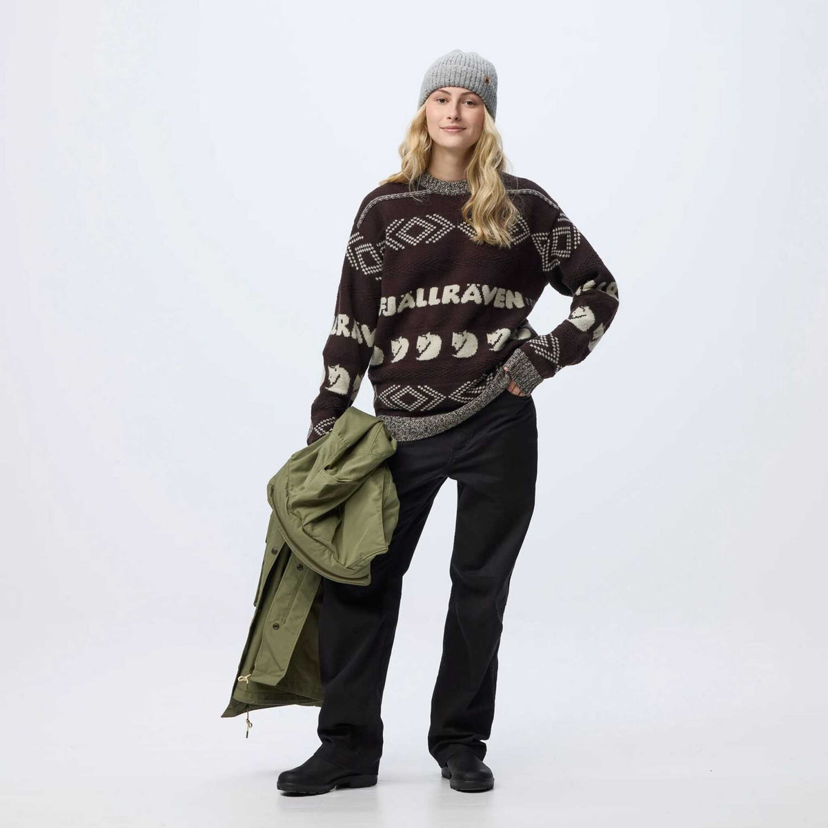 Fjällräven Jacquard Knit | Women's Fjällräven Women's Knitted Jumpers