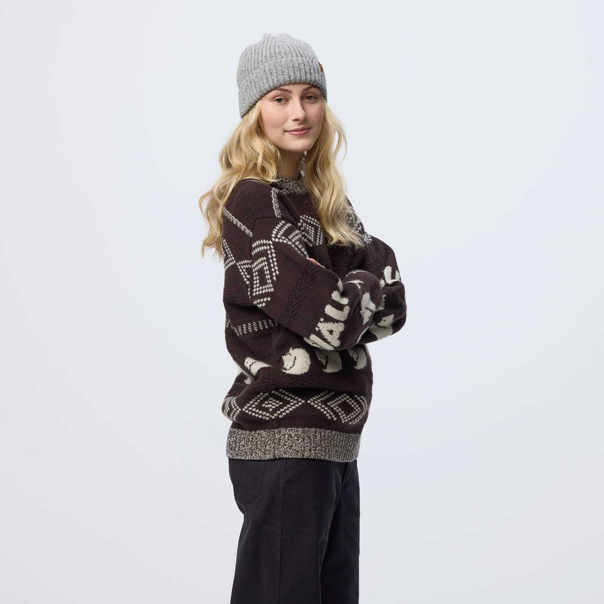 Fjällräven Jacquard Knit | Women's Fjällräven Women's Knitted Jumpers
