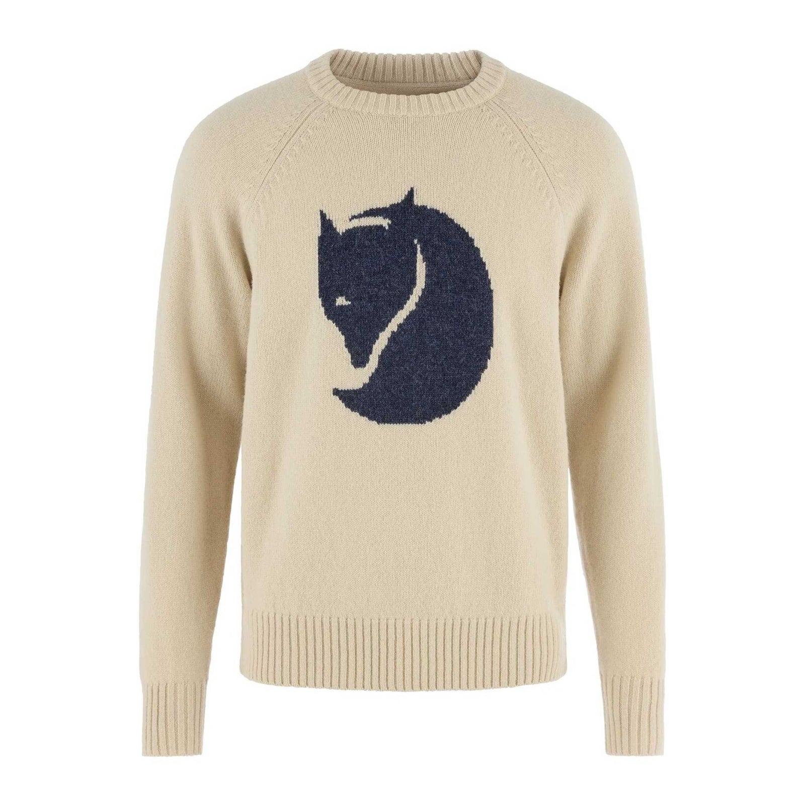Fjällräven Logo Knit Sweater | Men's Fjällräven Men's Knitted Jumpers