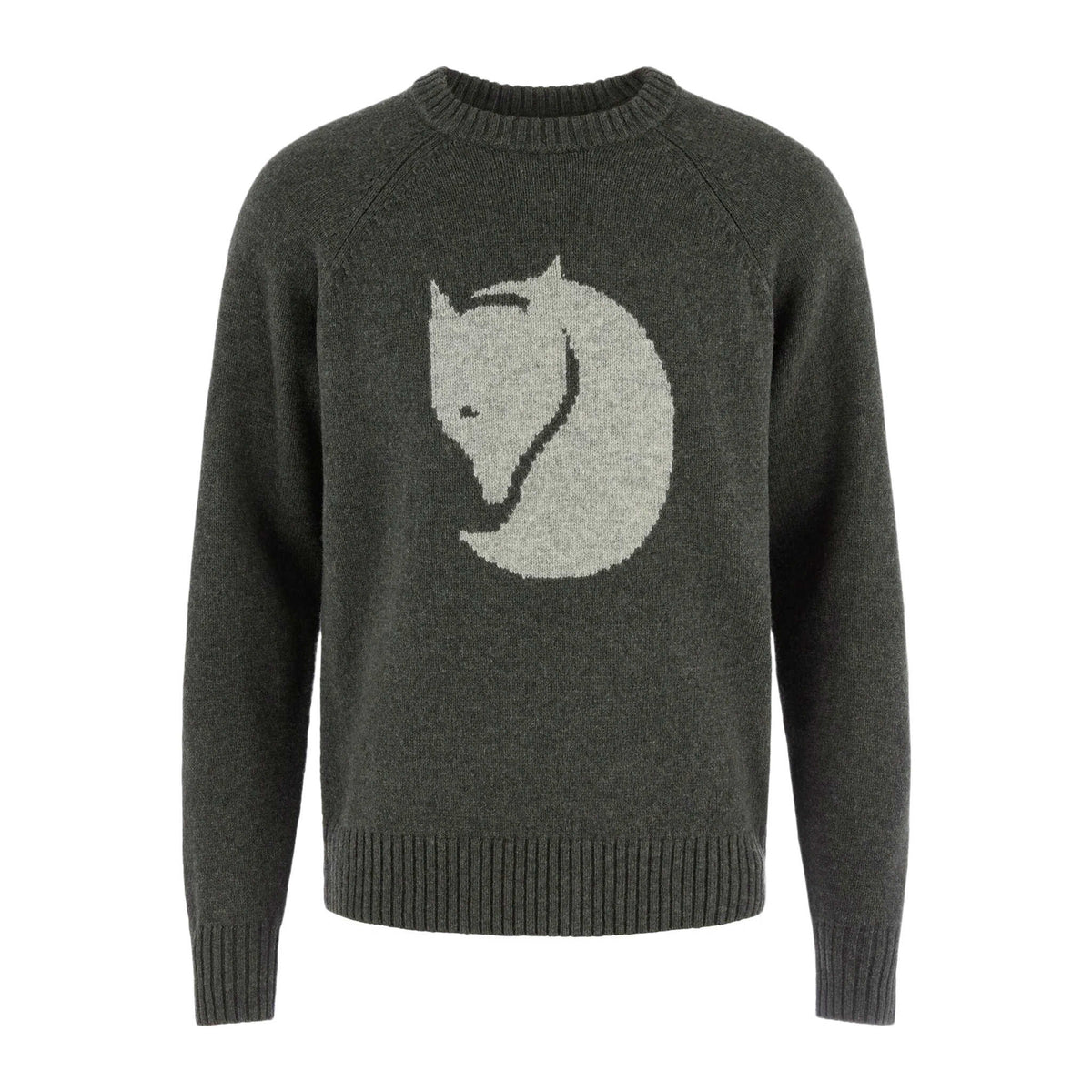 Fjällräven Logo Knit Sweater | Men's Fjällräven Men's Knitted Jumpers