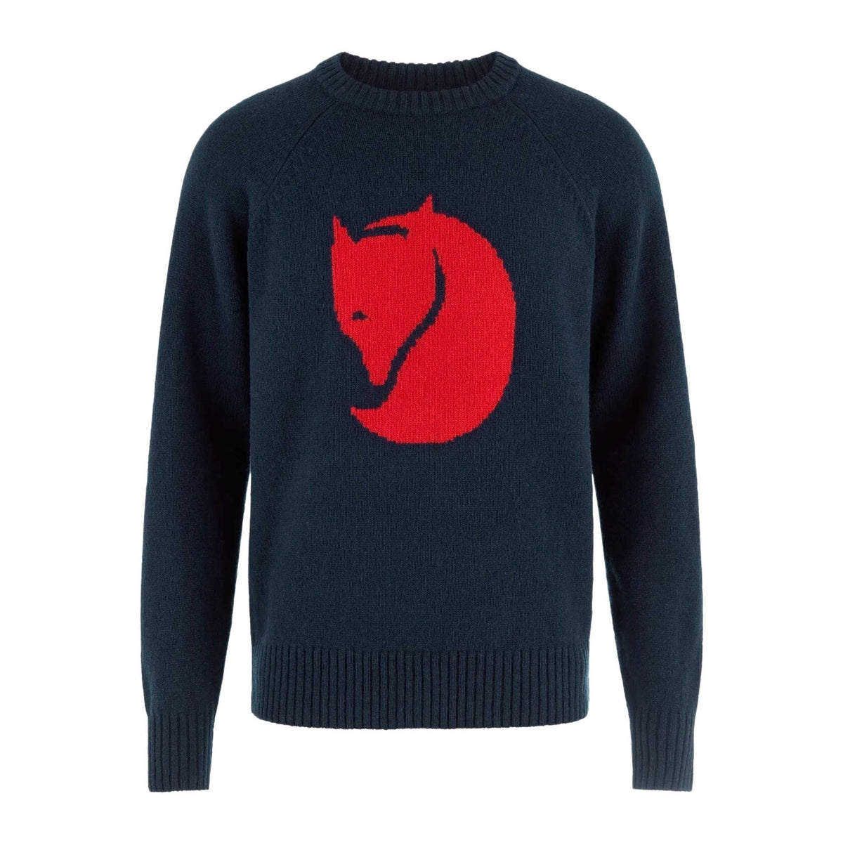 Fjällräven Logo Knit Sweater | Men's Fjällräven Men's Knitted Jumpers