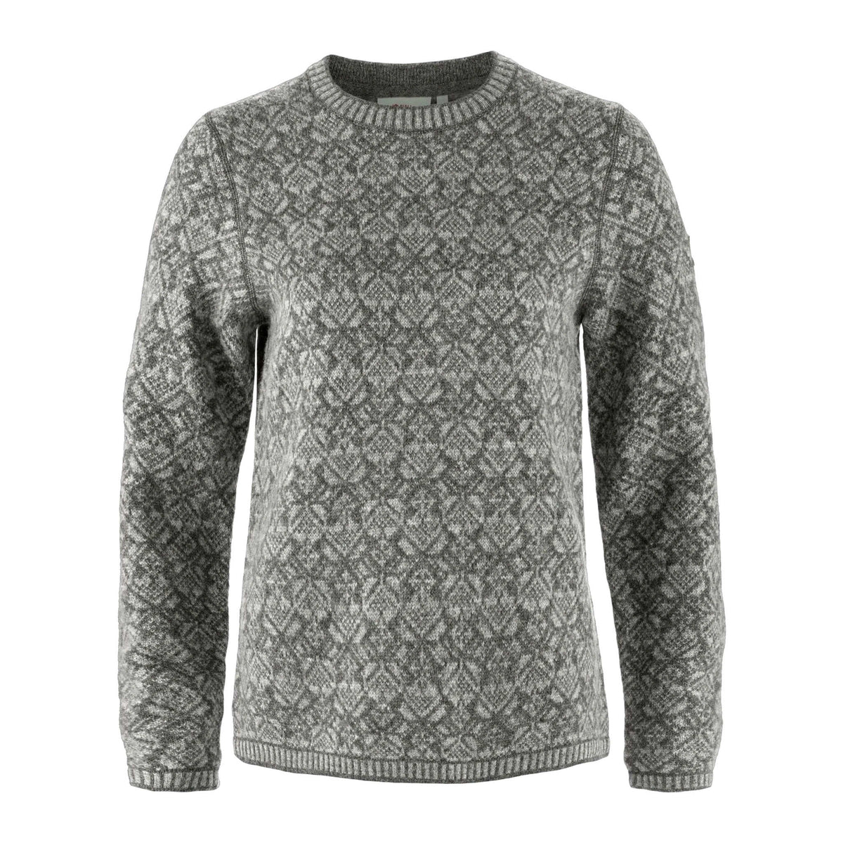 Snow Round Neck Sweater | Women's Fjällräven Women's Knitted Jumpers