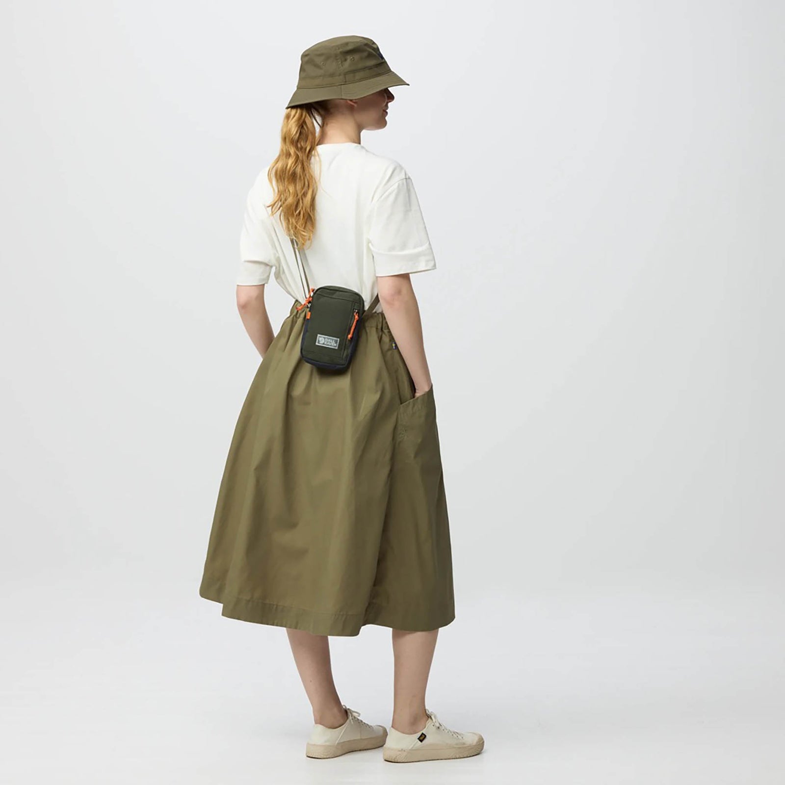 Vardag Pocket Fjällräven F23200338-354-228-OS Crossbody Bags 1.5L / Poppy Pink Khaki Dust