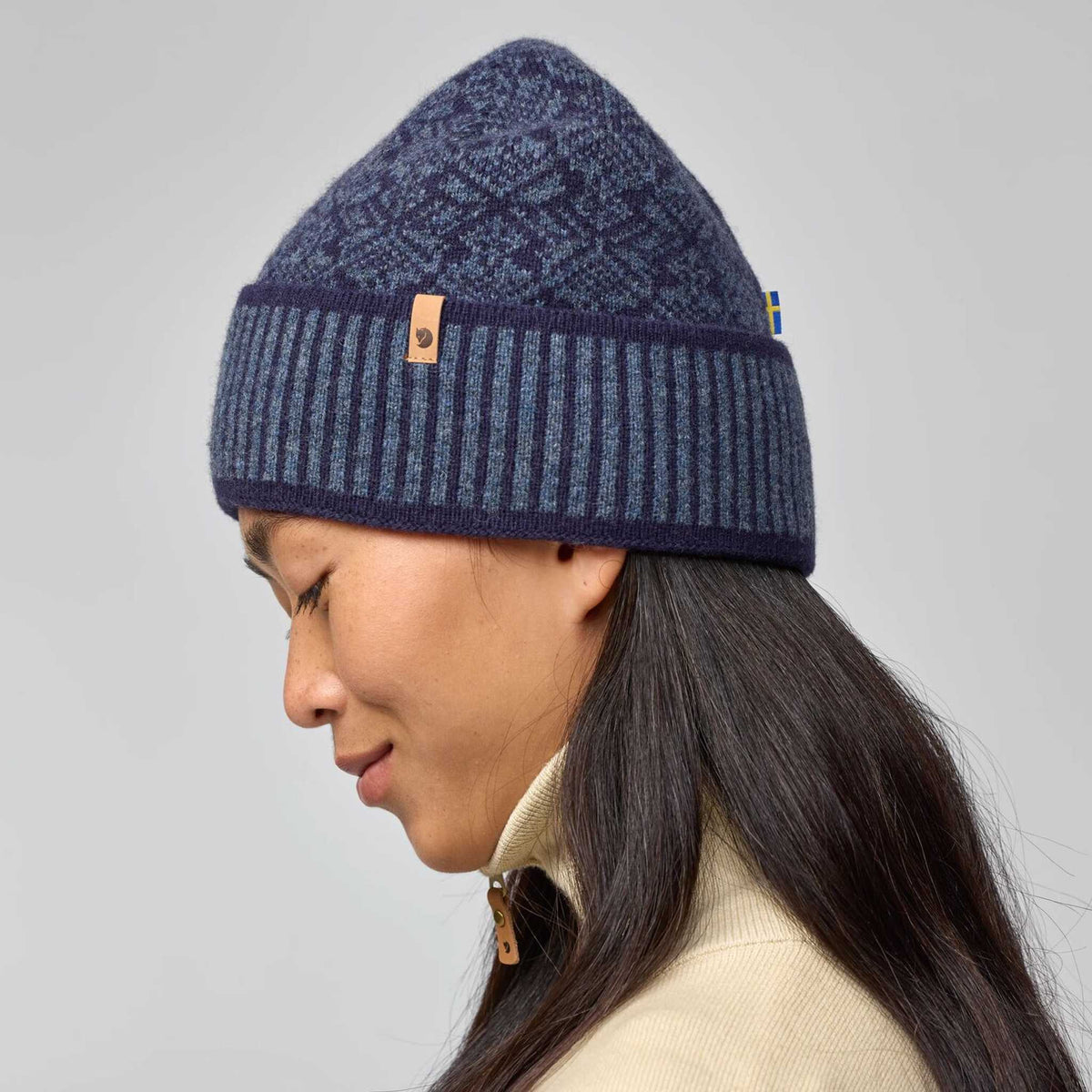 Snow Beanie Fjällräven 13100232-555 Beanies One Size / Dark Navy