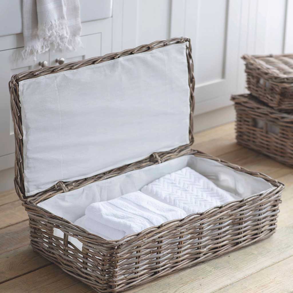 Bembridge Basket & Lid Garden Trading Baskets