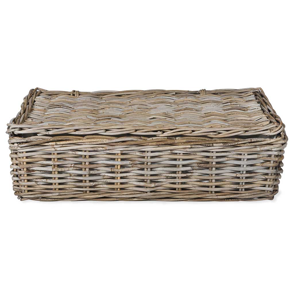 Bembridge Basket &amp; Lid Garden Trading BARA33 Baskets Large / Natural