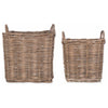 Bembridge Square Baskets | Set of 2 Garden Trading BAWI03 Baskets Set of 2 / Natural
