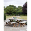 Burford Table and Bench Set Garden Trading Outdoor Dining Sets