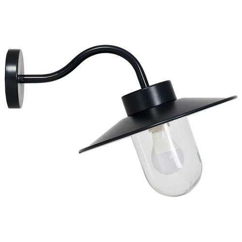 Classic Swan Neck Light Garden Trading LACN02 Wall Lights One Size / Carbon