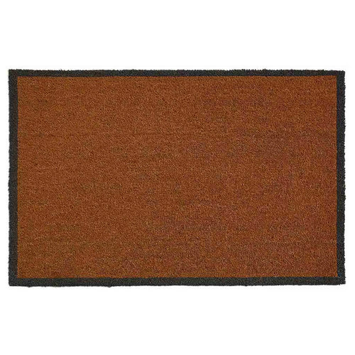 Doormat with Charcoal Border Garden Trading DMCO43 Doormats Small / Natural