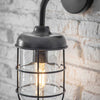 Harbour Wall Light Garden Trading LACN40 Wall Lights One Size / Carbon