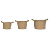 Jute Woven Plant Pots | Set of 3 Garden Trading WPJU01 Planters Set of 3 / Natural