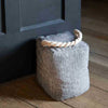 Kington Door Stop Garden Trading TFKI01 Door Stops One Size / Black Chambray