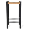 Longworth Bar Stool Garden Trading FUOA70 Stools One Size / Black