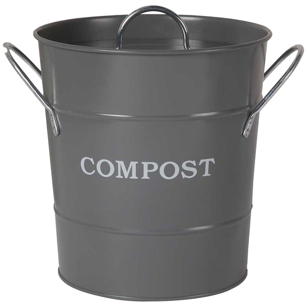 Original Compost Bucket Garden Trading CBCO02 Compost Bins 10L / Charcoal