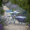 Rive Droite Bistro Set Garden Trading RDLB01 Outdoor Dining Sets Small / Lulworth Blue