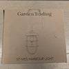 St Ives Harbour Light | SMALL DEFECT SALE Garden Trading SDS-LAHP09 Wall Lights One Size / Silver