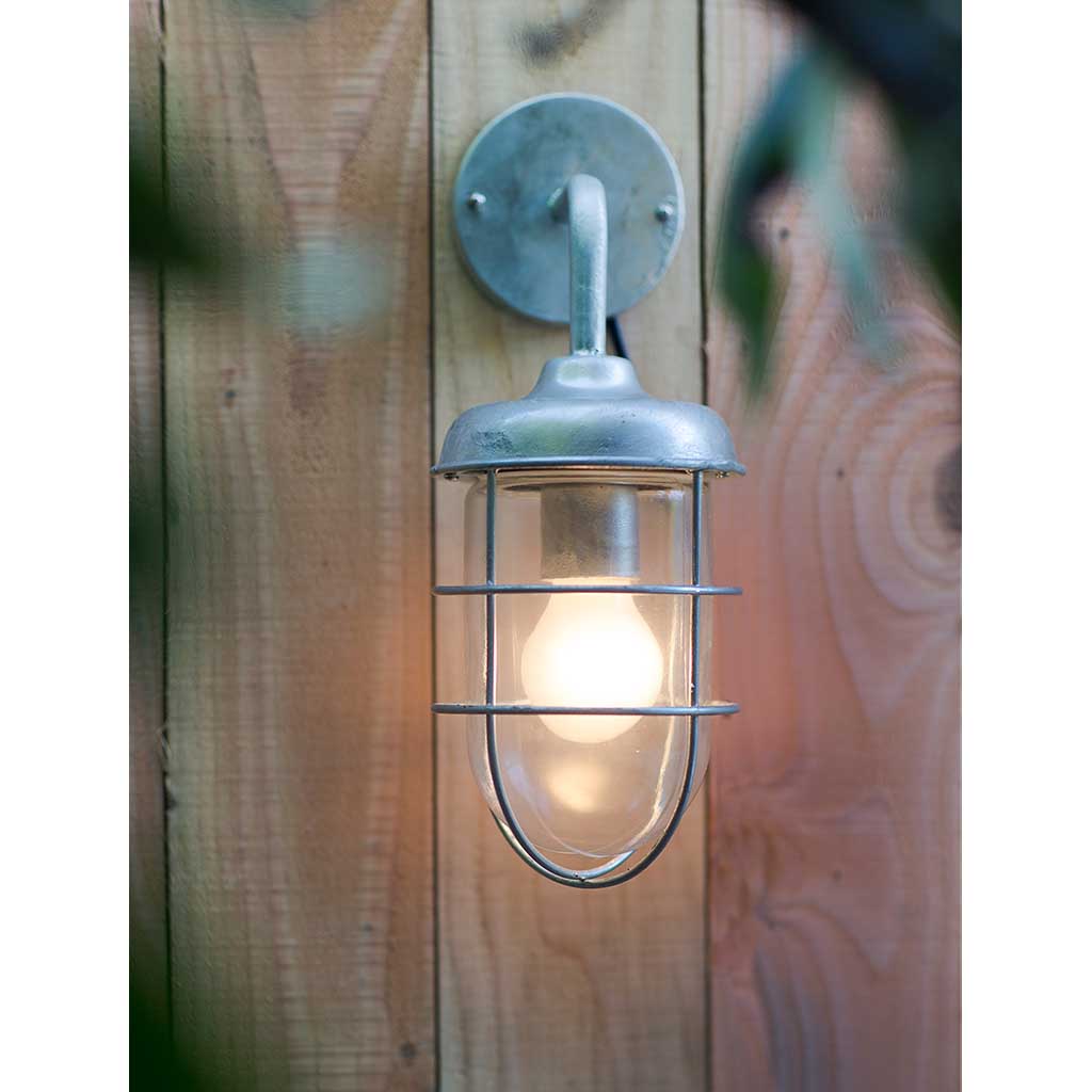 St Ives Harbour Light Garden Trading LAHP09 Wall Lights One Size / Silver