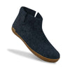 Boot with Natural Rubber Sole Glerups Outdoor Slipper Boots