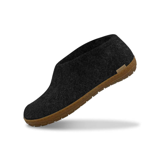 Shoe with Natural Rubber Sole Glerups Outdoor Slippers