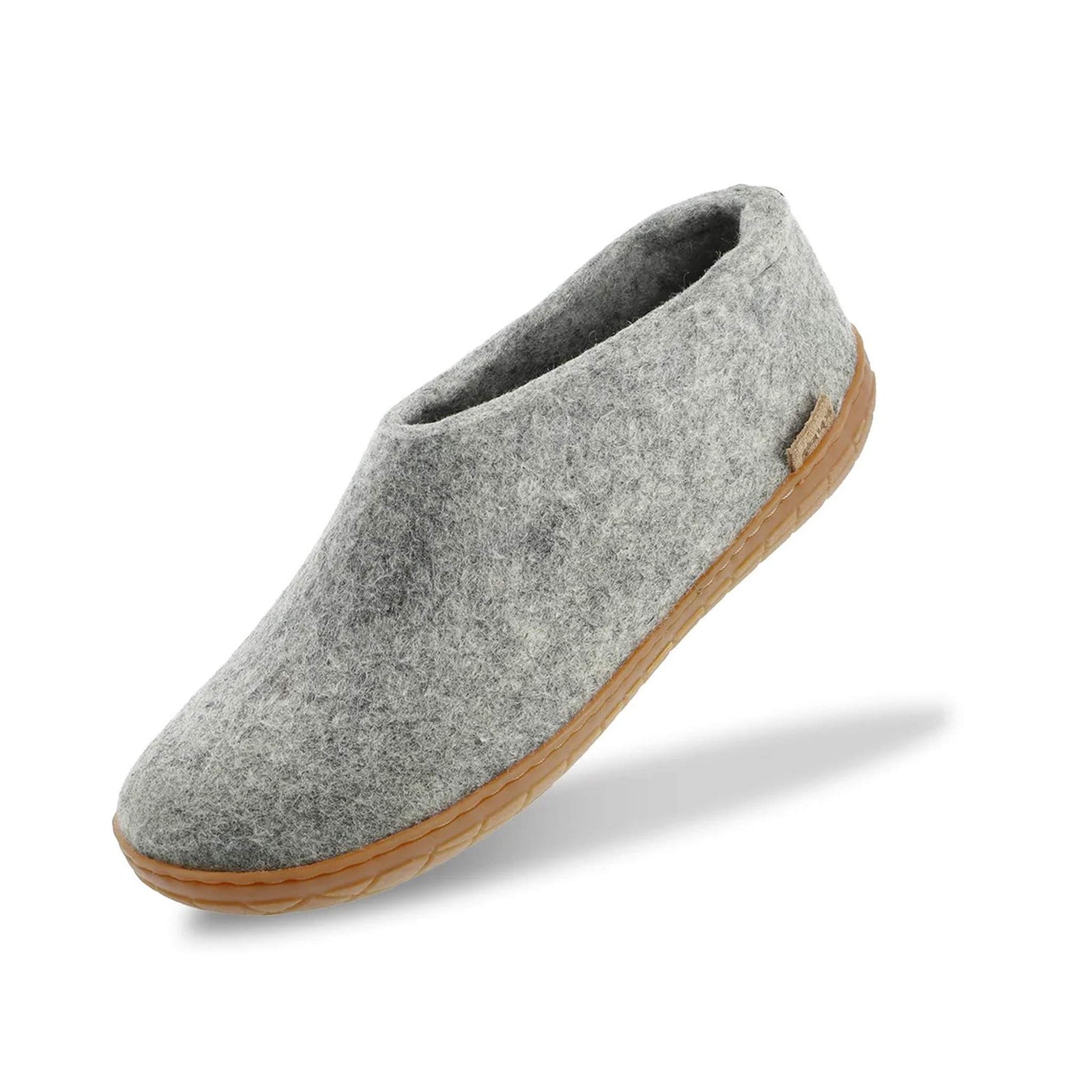 Shoe with Natural Rubber Sole Glerups Unisex Outdoor Slippers