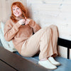 Slip-on with Leather Sole Glerups Slippers