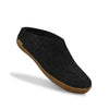 Slip-on with Natural Rubber Sole Glerups Outdoor Slippers