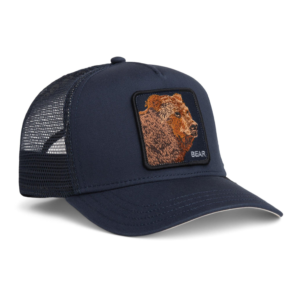 Bear Trucker Hat Goorin Bros. 101-3004-EDG01-O/S Caps & Hats One Size / Edge