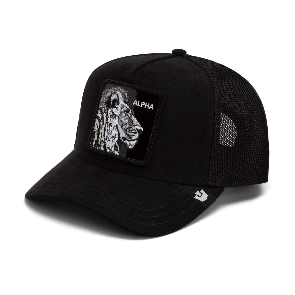 Black Out Lion Trucker Hat Goorin Bros. 101-3839-VOI01-O/S Caps &amp; Hats One Size / Void