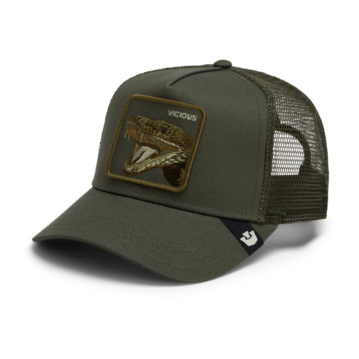 Circle of Life - Vicious Trucker Hat Goorin Bros. 101-3212-PAL01-O/S Caps &amp; Hats One Size / Palm