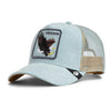 Denim Eagle Trucker Hat Goorin Bros. 101-2956-DEN02-O/S Caps & Hats One Size / Light Denim