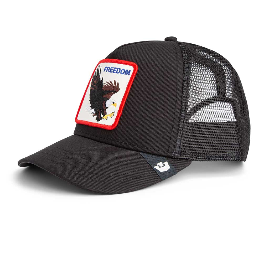 Freedom Eagle Trucker Hat Goorin Bros. 101-2541-VOI01 Caps &amp; Hats One Size / Void