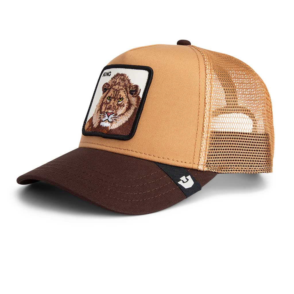 King Trucker Hat Goorin Bros. 101-2459-HEA02 Caps &amp; Hats One Size / Heat/Ground