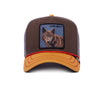 Lone Wolf 100 Trucker Hat Goorin Bros. 101-1327-BRO Caps & Hats One Size / Brown