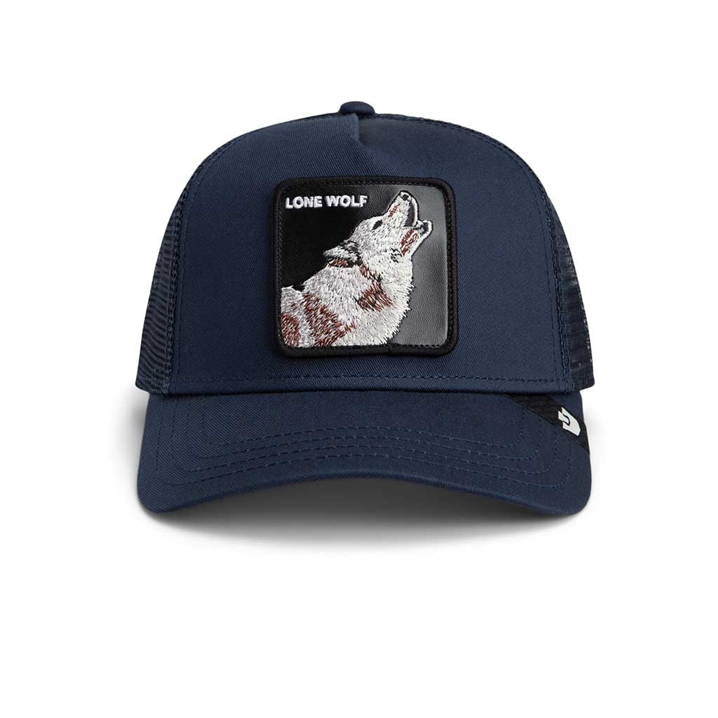 Lone Wolf Trucker Hat Goorin Bros. 101-2449-EDG01 Caps & Hats One Size / Edge